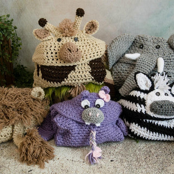 Hooded Giraffe Blanket
