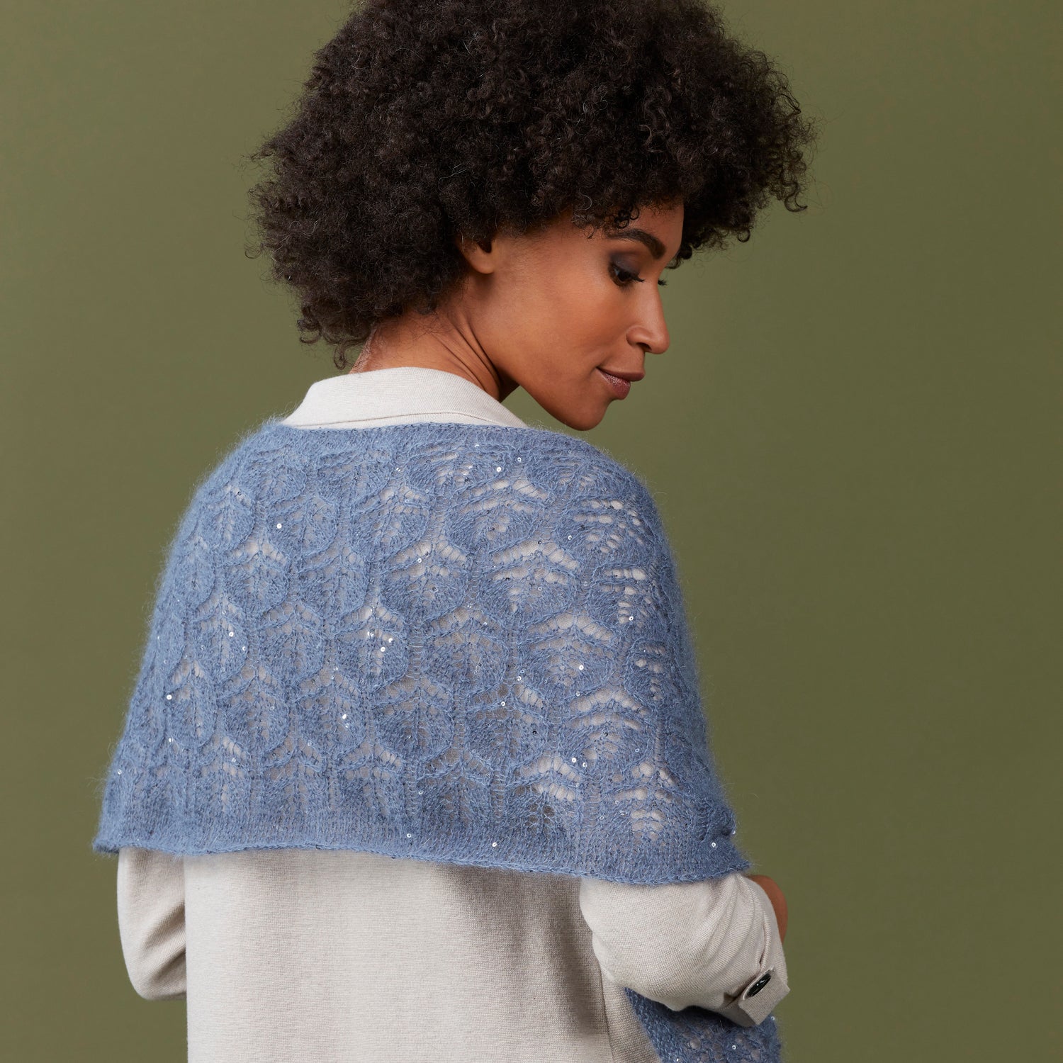 Sesia Adeline Wrap Knitting Pattern