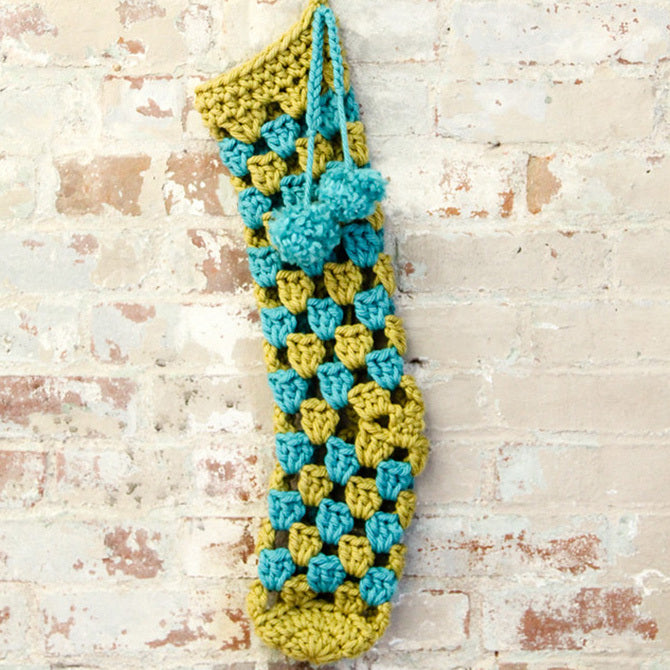 Valley Yarns Kitschmas Stocking Crochet Pattern