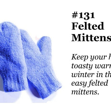 Valley Yarns 131 Felted Mittens (Free)