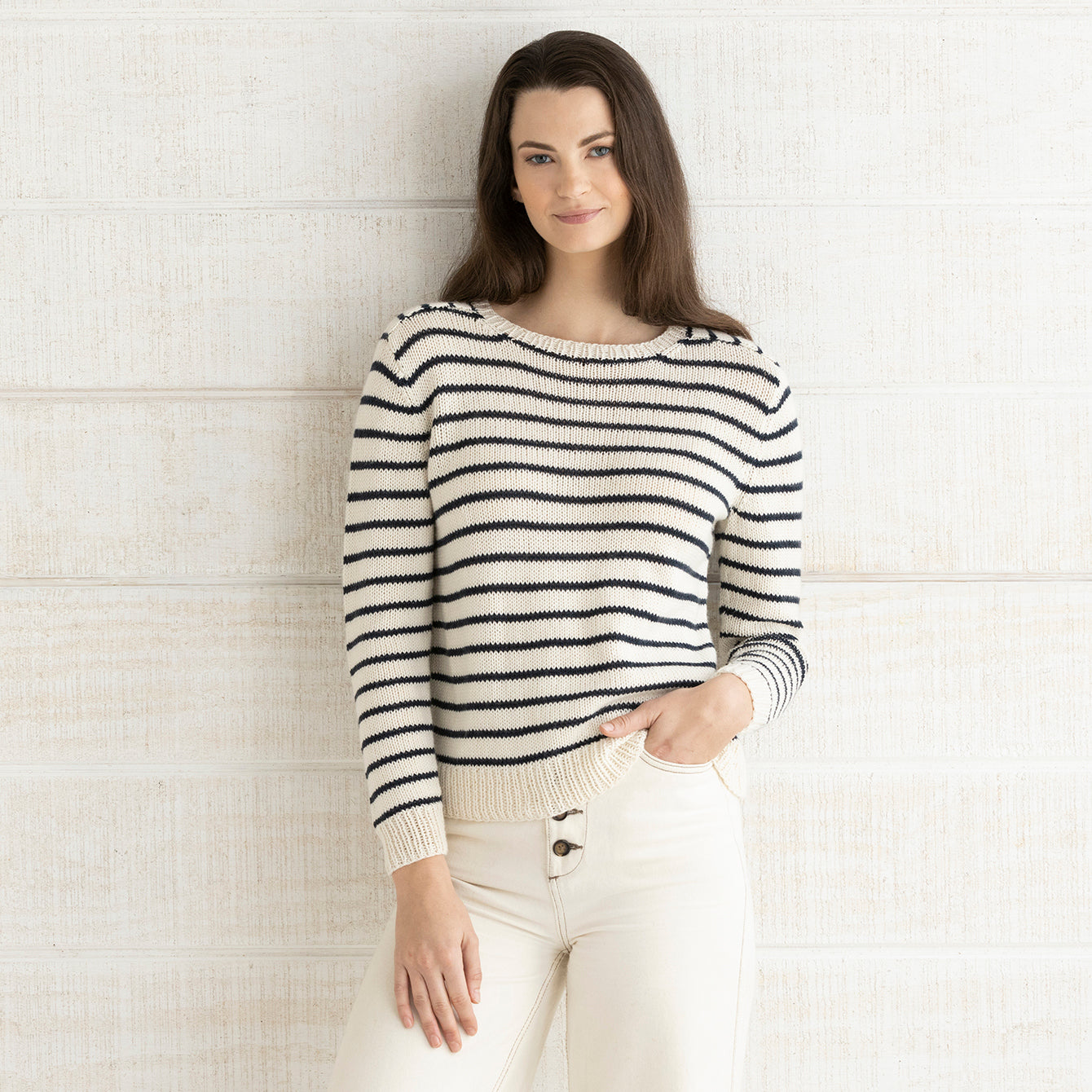 String Madison Pullover Jumper Knitting Pattern