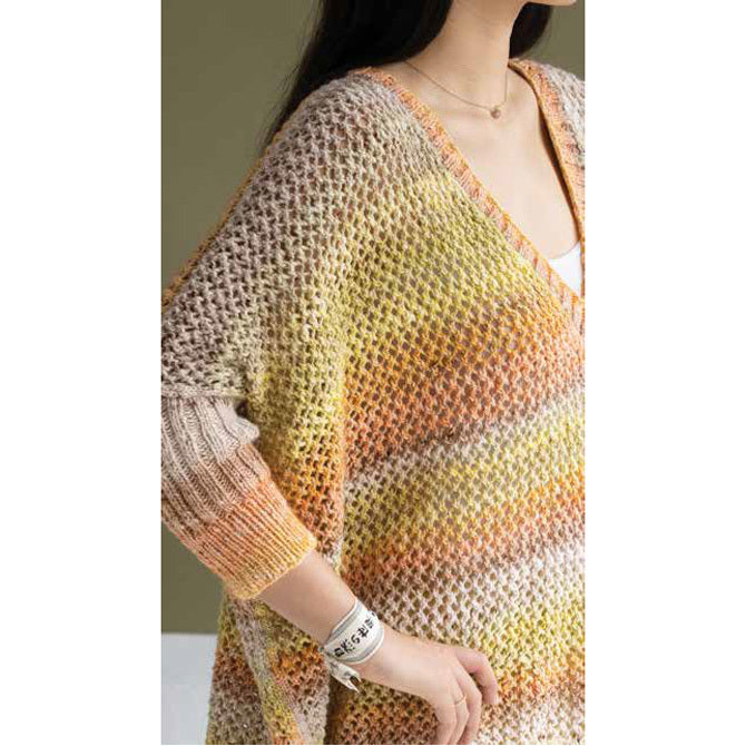 Noro Peach Blossom Jumper Knitting Pattern