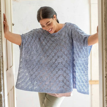 Arade Poncho Cape Knitting Pattern
