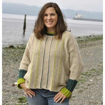 Skacel One Fits Many Pullover Knitting Pattern