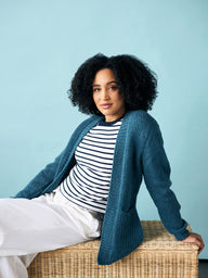 Azure Cardigan in Berroco Nuvola