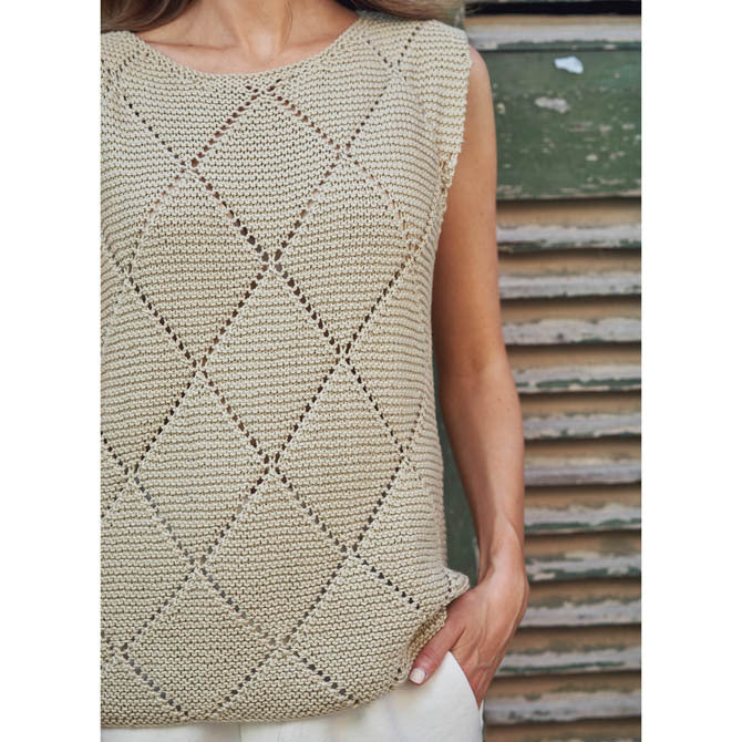 Rowan Diamond Top Jumper Knitting Pattern