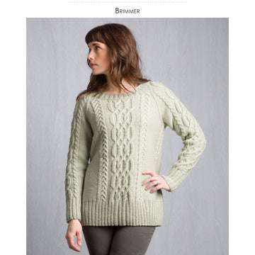 Classic Elite Yarns Brimmer Jumper Knitting Pattern