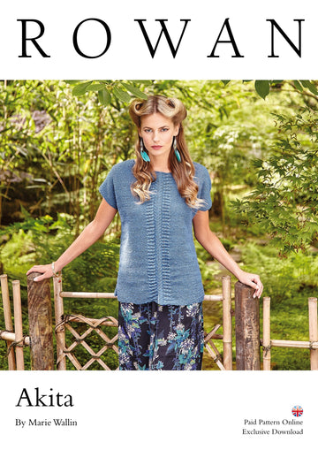 Rowan Akita Jumper Knitting Pattern