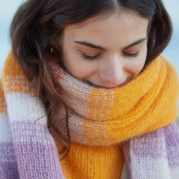 Lana Grossa Scarf Knitting Pattern