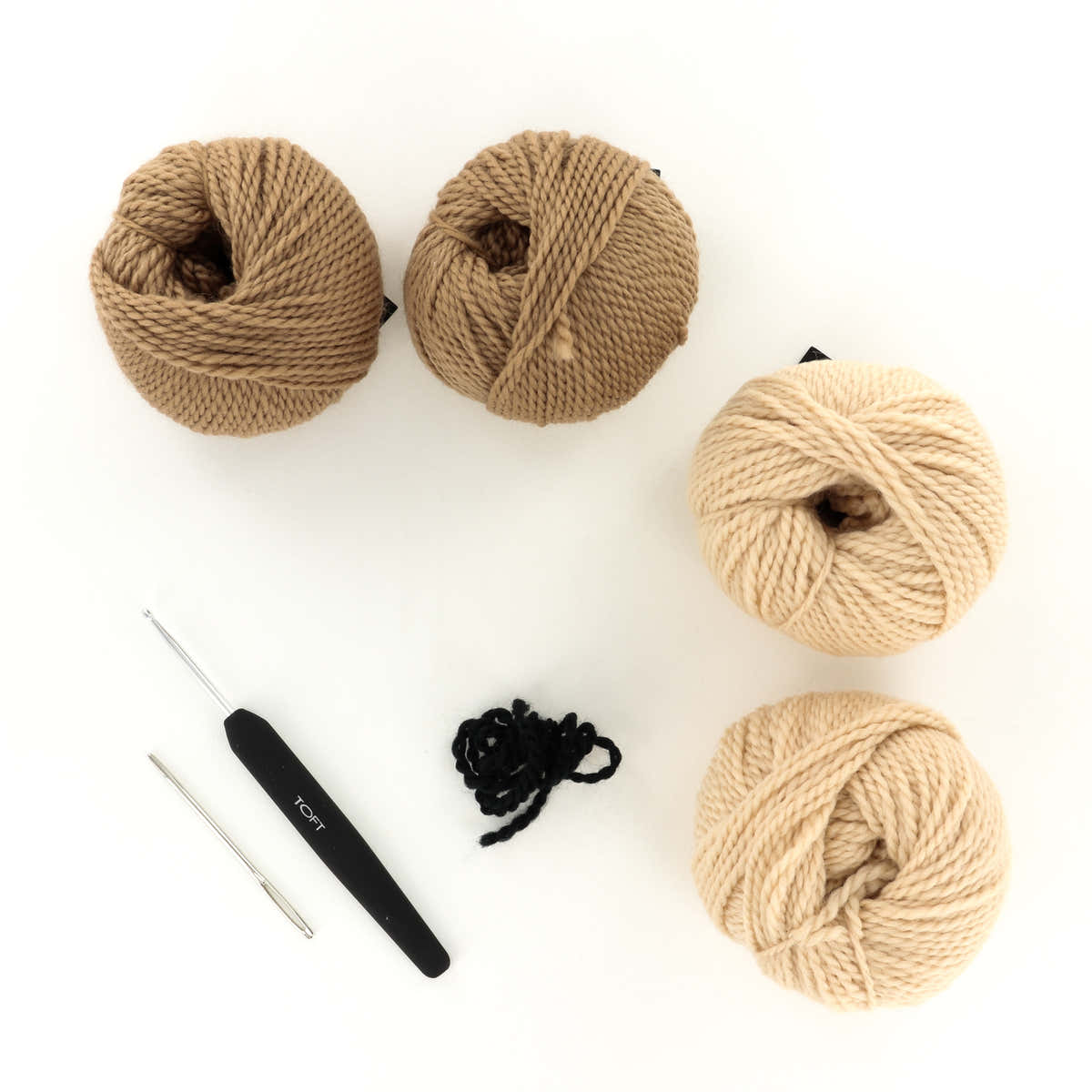 TOFT Animal Baby Booties Crochet Kit