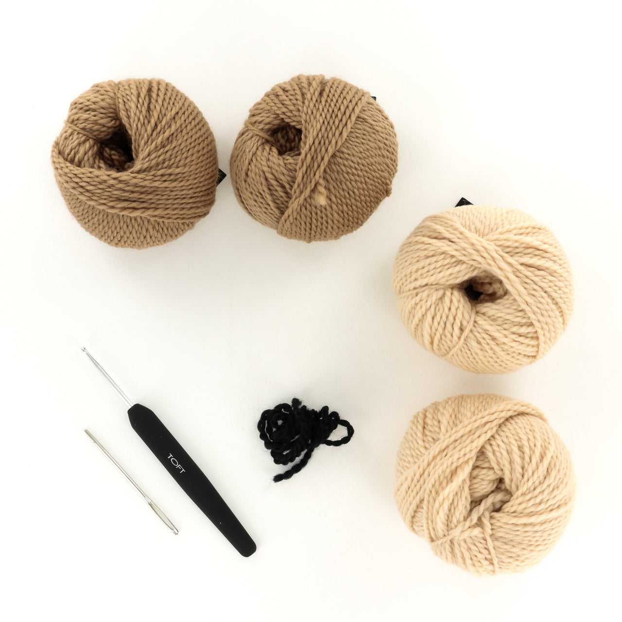 TOFT Animal Baby Booties Crochet Kit