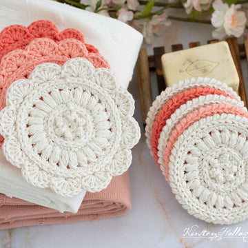 Dainty Dahlia Scrubby Rounds