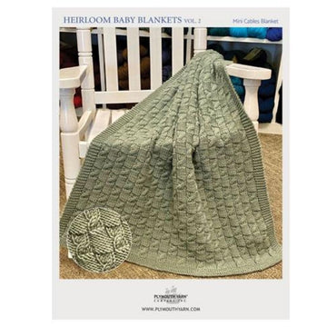 Plymouth Yarn 0668 Heirloom Baby Blankets Volume 2 Knitting