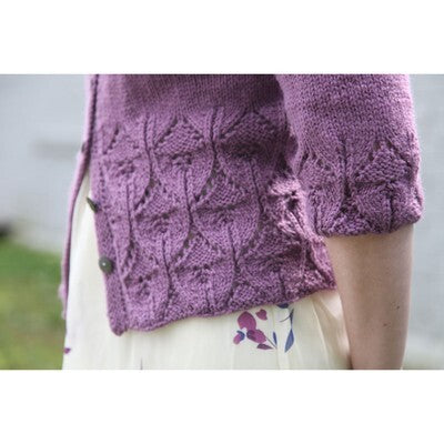 Valley Yarns Hyacinth Cardigan Knitting Pattern