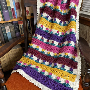 Emily's Tulip Lap Blanket