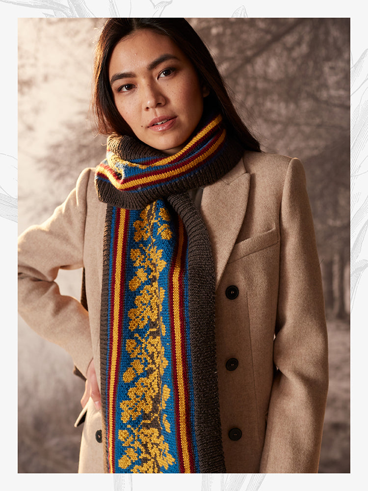 Willow & Lark Odette Scarf Knitting Pattern