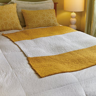 Valley Yarns Two Tone Blanket Knitting Pattern