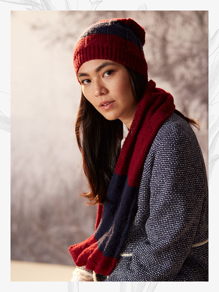 Willow & Lark Tilly Hat & Cowl Knitting Pattern