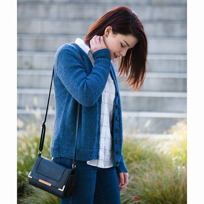 Valley Yarns Skyline Cardigan Knitting Pattern