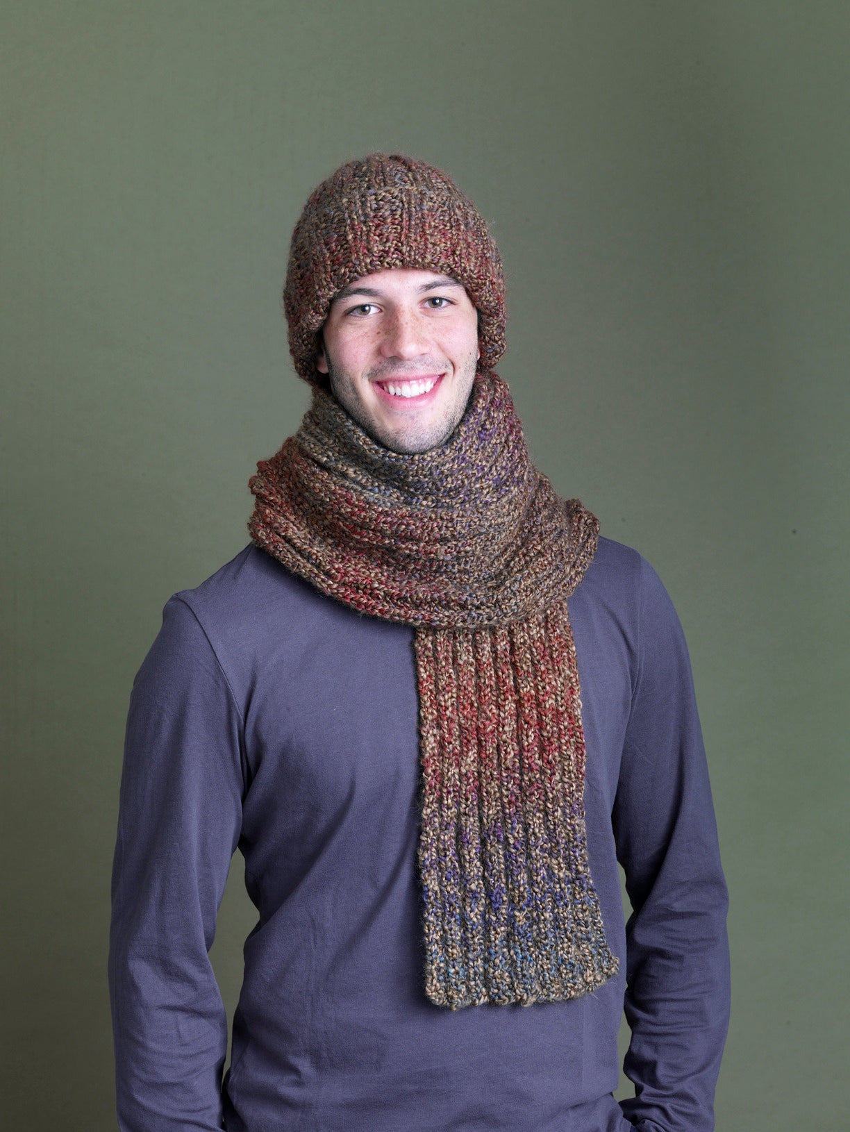 Ramstar Falls Hat And Scarf Knitting Pattern