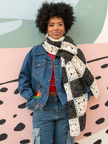 Charlesworth Scarf in Berroco Remix Chunky  PDF