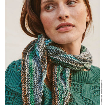 Lana Grossa Shawl Wrap Knitting Pattern
