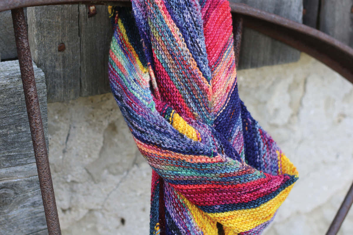 Koigu Dance Club Scarf Knitting Pattern