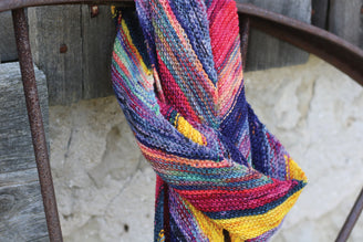 Koigu Dance Club Scarf Knitting Pattern