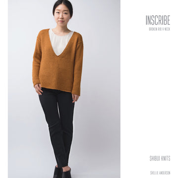 Shibui Knits Inscribe Jumper Knitting Pattern