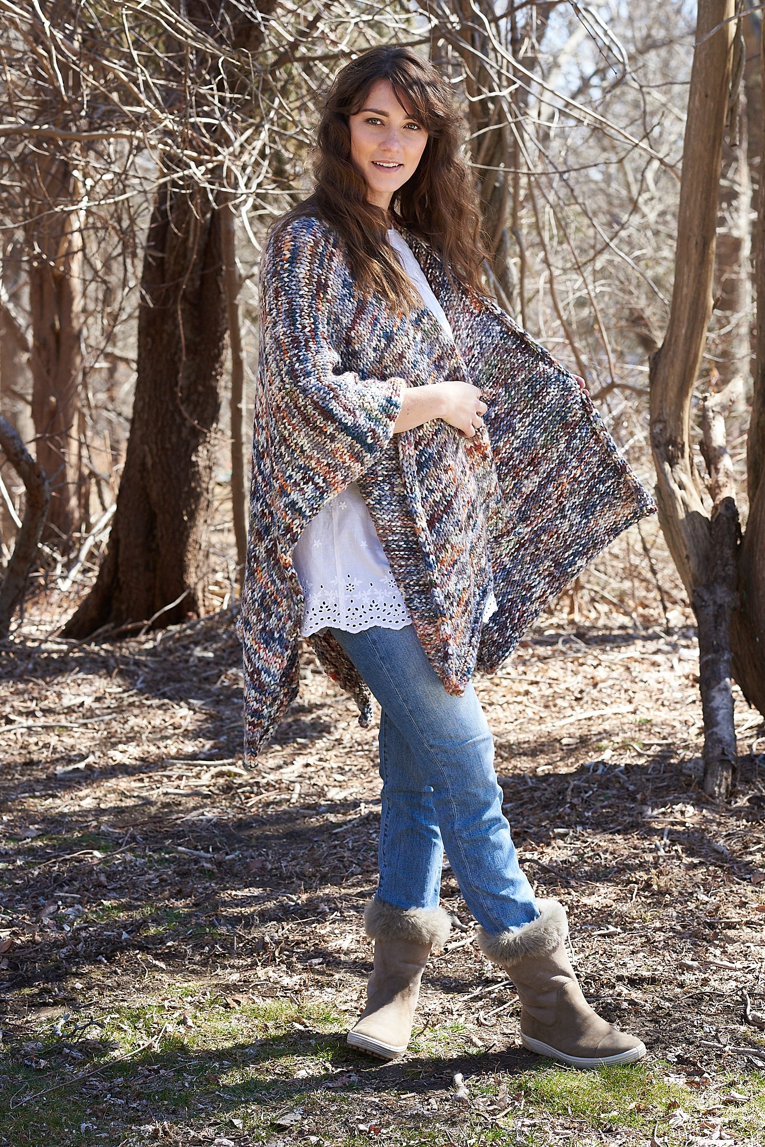 Berroco Garafano Cape Knitting Pattern
