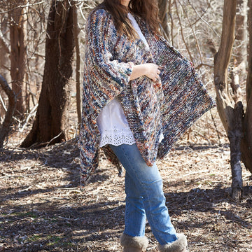Berroco Garafano Cape Knitting Pattern