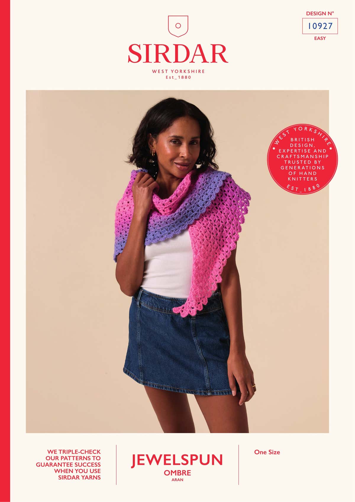 Gradient Crochet Shawl Pattern