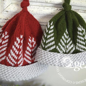 Fir Christmas Beanie - P143