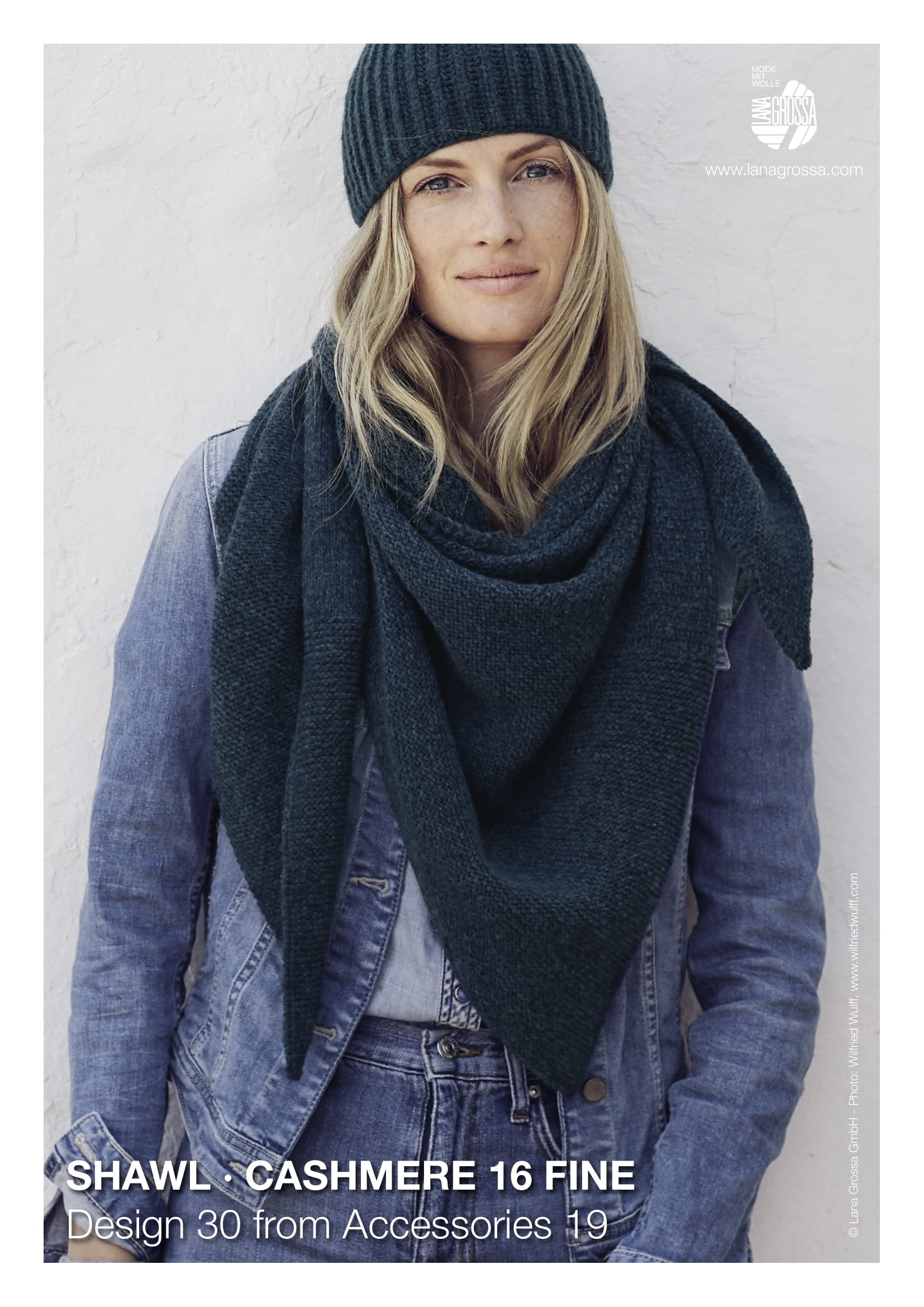 Lana Grossa 30 Shawl Wrap Knitting Pattern