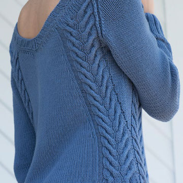 Berroco Leisl Pullover Jumper Knitting Pattern