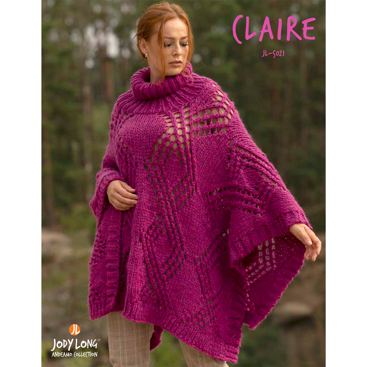 Jody Long JL Claire Cape Knitting Pattern