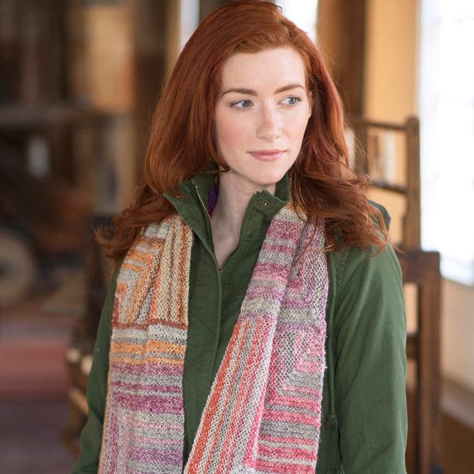 Berroco 397 Pixel Knitting Pattern
