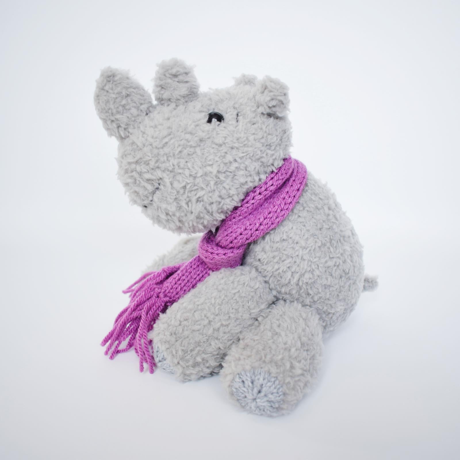 Cuddly Rhino Toy