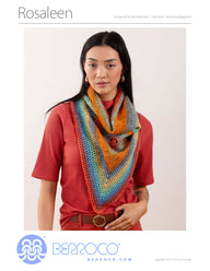 Rosaleen Shawl Wrap Crochet Pattern