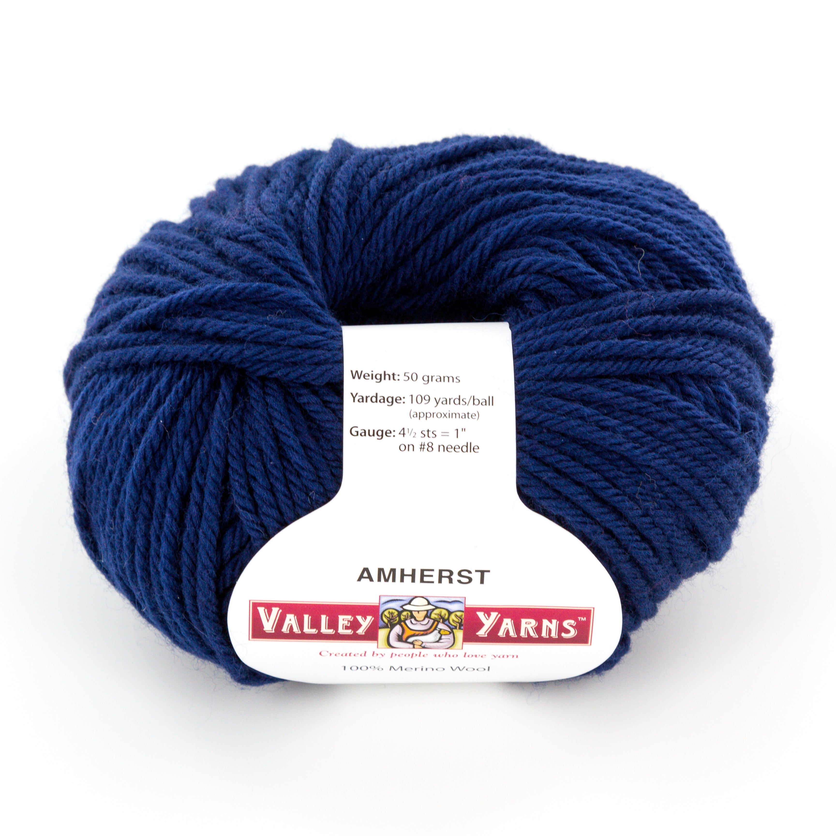 Valley Yarns Amherst Yarn - Merino Wool Worsted
