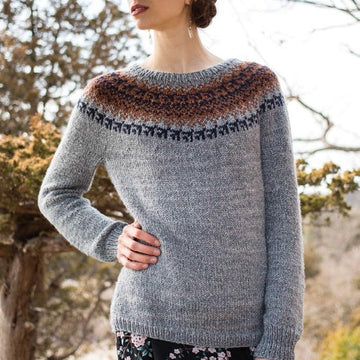 Nadia Sweater Jumper Knitting Pattern