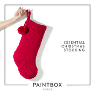 Paintbox Yarns Essential Christmas Stocking Knitting Pattern
