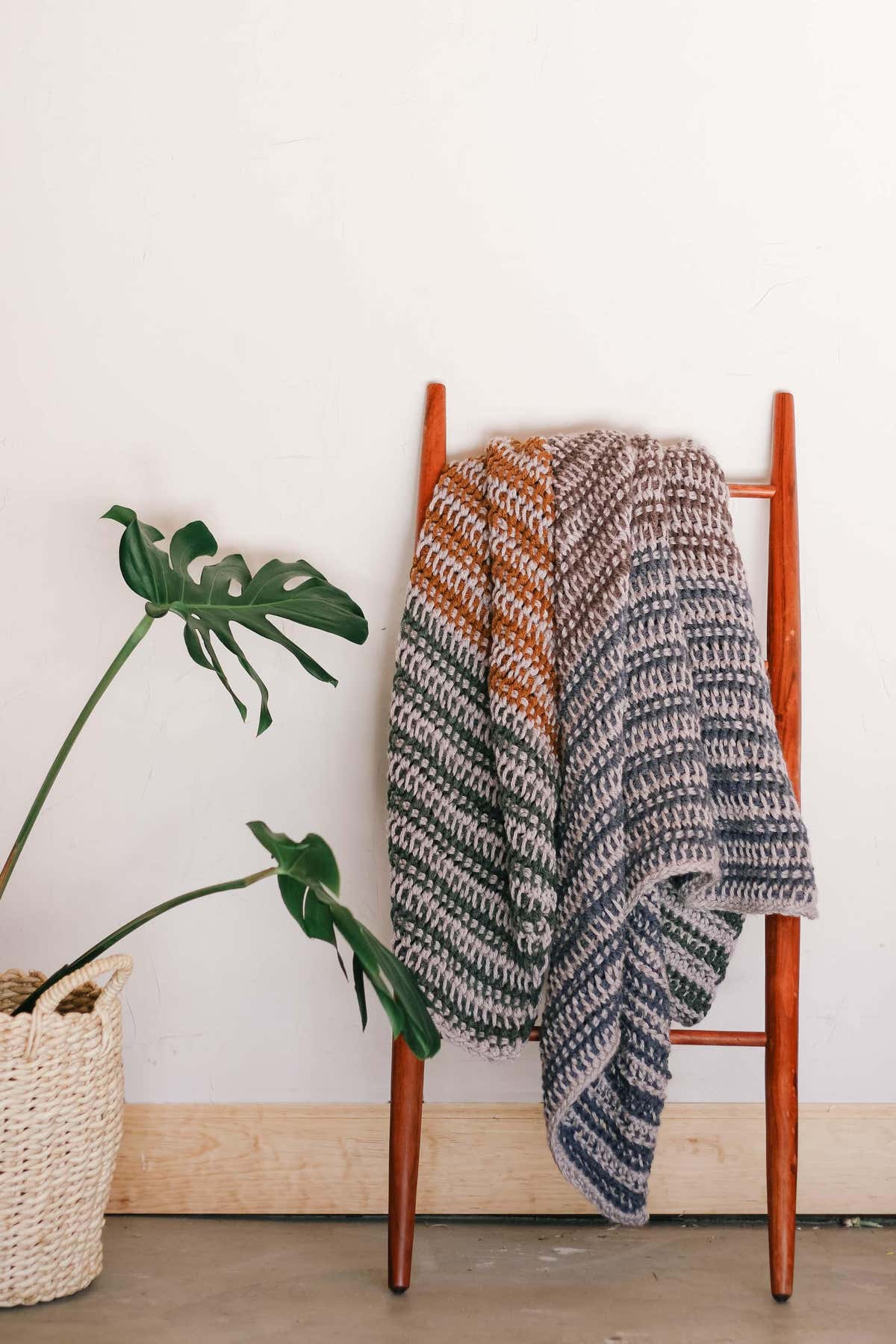 Woven Stripes Throw