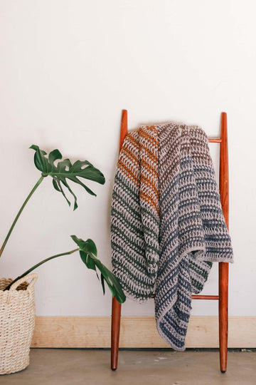 Woven Stripes Throw