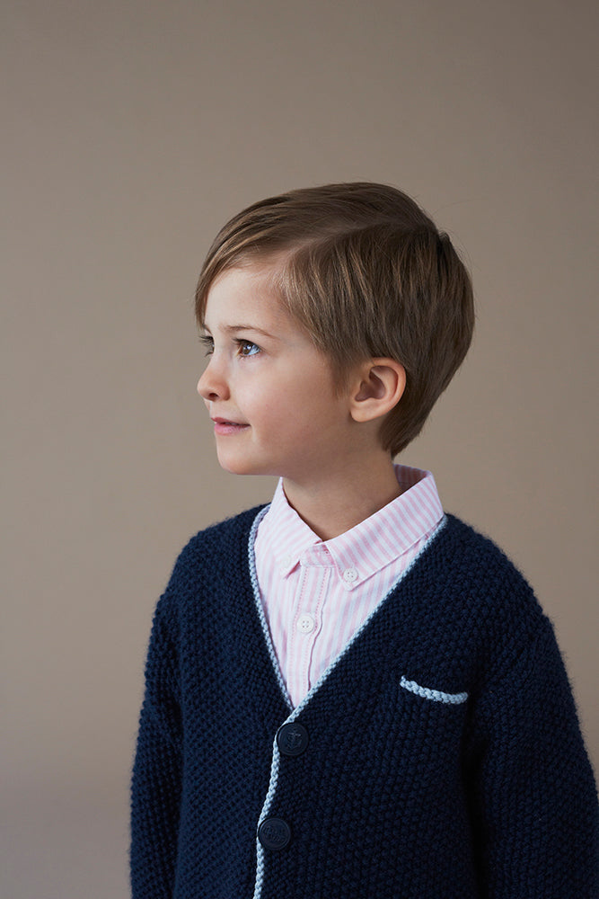 Debbie Bliss Nate Jacket Knitting Pattern