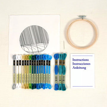 Ocean Rain by Victoria Rose Richards Intermediate Embroidery Kit