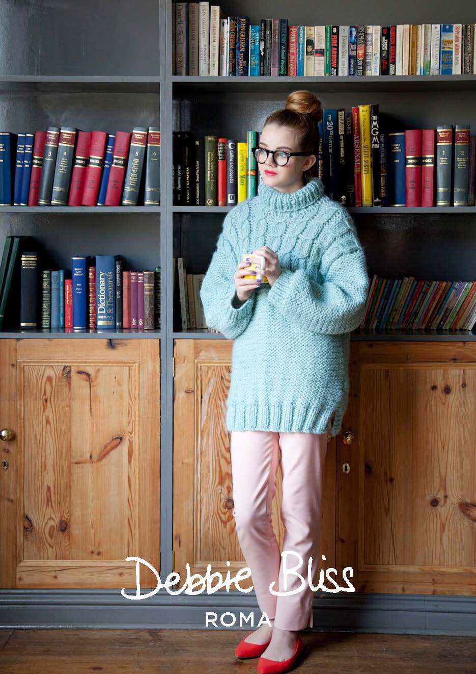 Debbie Bliss Clarissa Yoke Jumper Knitting Pattern