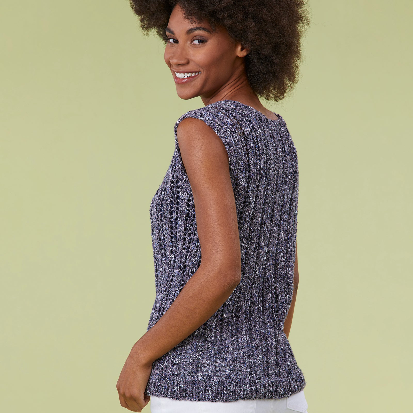 Tahki Yarns Santa Cruz Tank Knitting Pattern