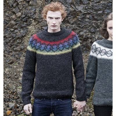 Lopi Siegla Male Jumper Knitting Pattern
