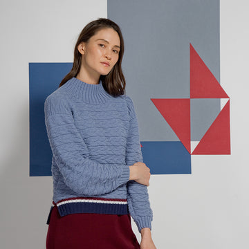 MillaMia Mija Chevron Jumper Knitting Pattern